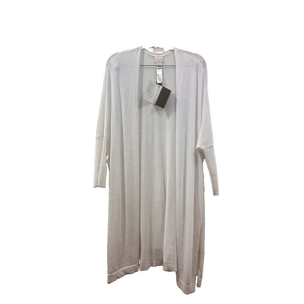 Chico's Convertible 3-Way 3/4 Sleeve Cardigan Sweater Women S Chicos Size 1 NWT